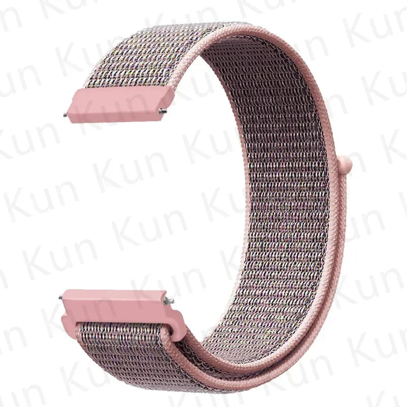 Nylon Loop Sport Bracelet for Samsung Galaxy Watch & Huawei GT