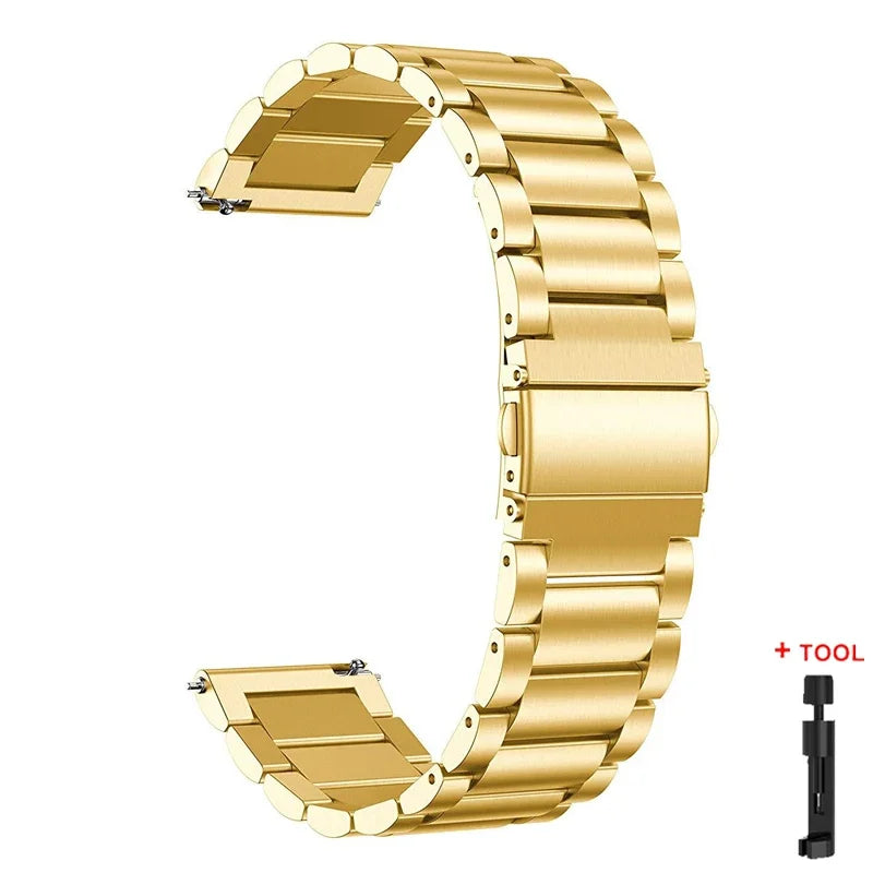 Stainless Steel Bracelet for Samsung Galaxy Watch & Huawei GT