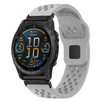 Thumbnail for QuickFit Silicone Sport Strap for Garmin Fenix, Tactix & Forerunner