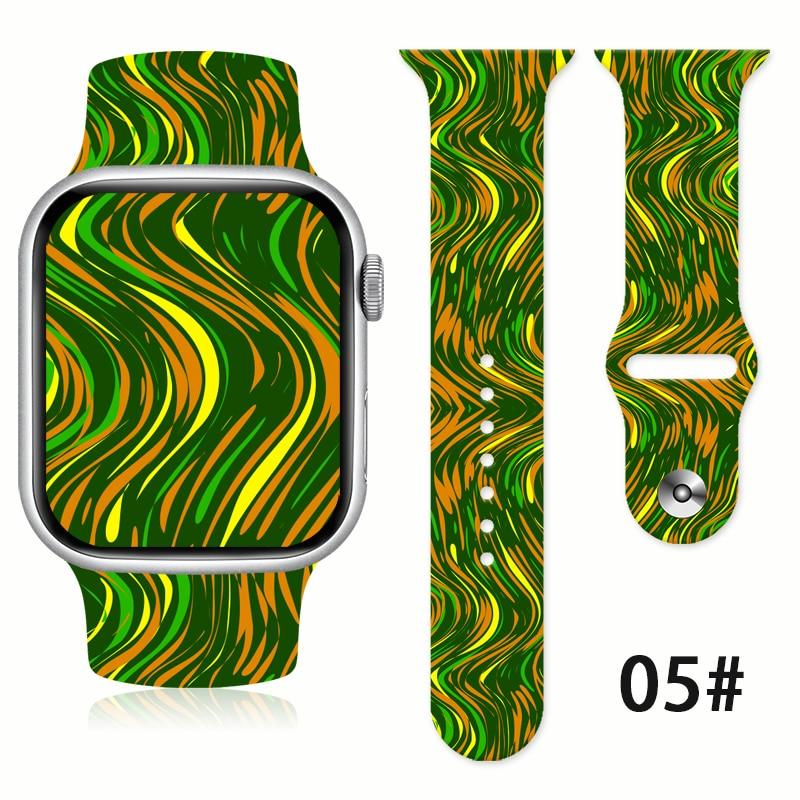 Fashion Curve Silicone Strap for Apple Watch - watchband.direct