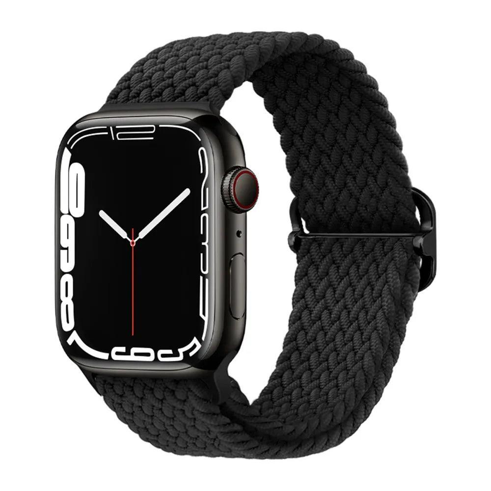 Braided Adjustable Solo Loop for Apple Watch