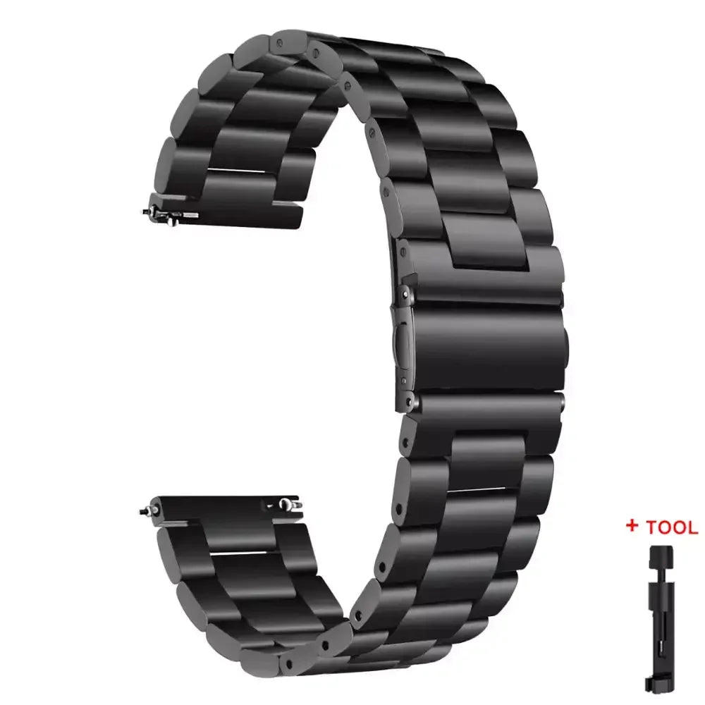 Stainless Steel Bracelet for Samsung Galaxy Watch & Huawei GT