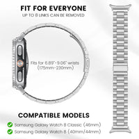 Thumbnail for Stainless Steel Bracelet for Samsung Galaxy Watch 8 & Classic