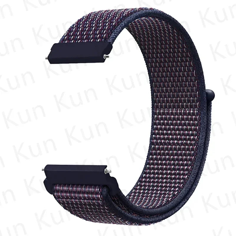 Nylon Loop Sport Bracelet for Samsung Galaxy Watch & Huawei GT