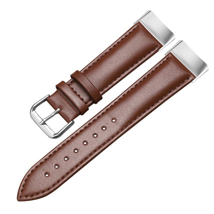 Leather Bracelet Band for Fitbit Charge - watchband.direct
