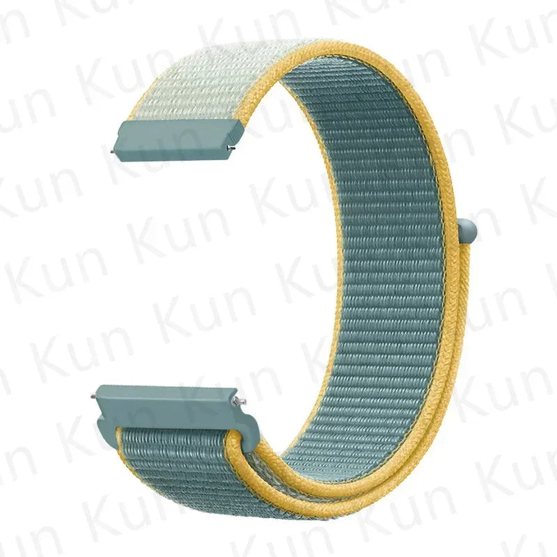 Nylon Loop Sport Bracelet for Samsung Galaxy Watch & Huawei GT