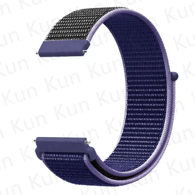 Nylon Loop Sport Bracelet for Samsung Galaxy Watch & Huawei GT