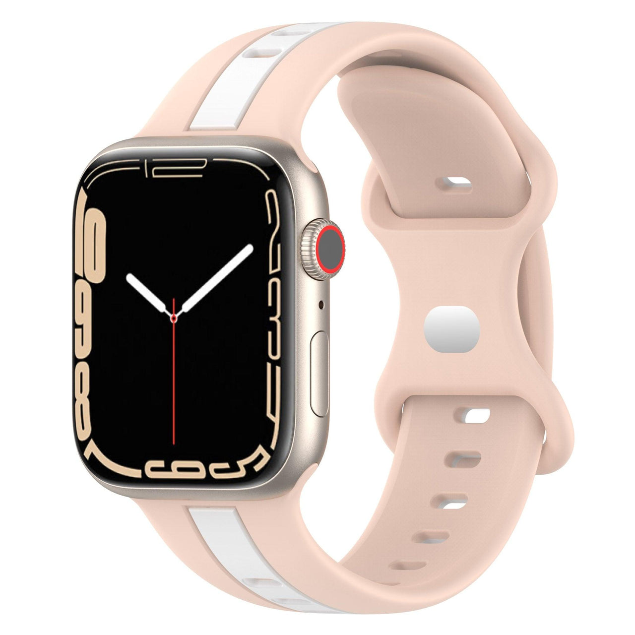 Striped Silicone Bracelet for Apple Watch - watchband.direct