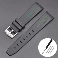 étanche en Caoutchouc de Silicone Bracelet de Montre Watch Band pour étanche en Caoutchouc de Silicone Bracelet de Montre Watch Band pour