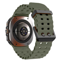 Thumbnail for Marine Silicone Strap for Samsung Galaxy Watch Ultra