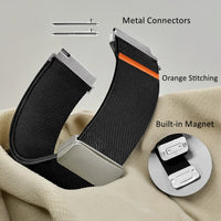 Thumbnail for Magnetic Elastic Nylon Strap for Garmin, Samsung & Huawei