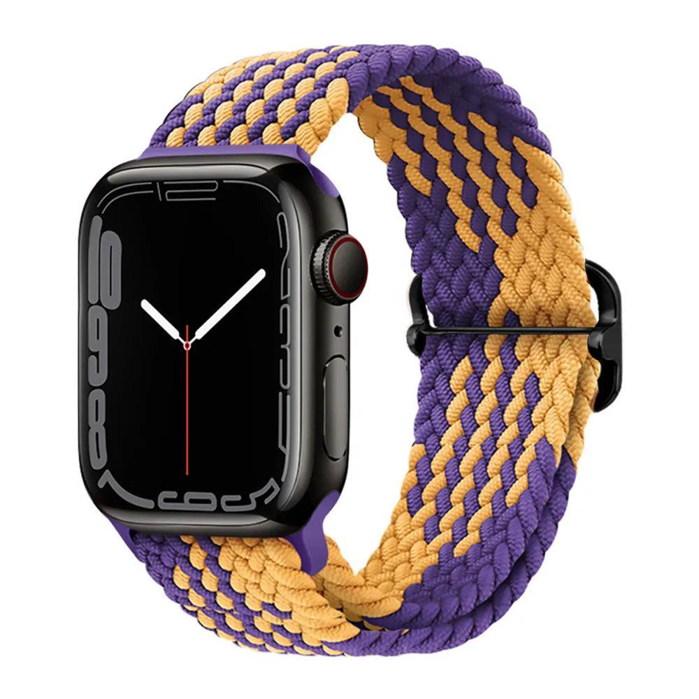 Braided Adjustable Solo Loop for Apple Watch