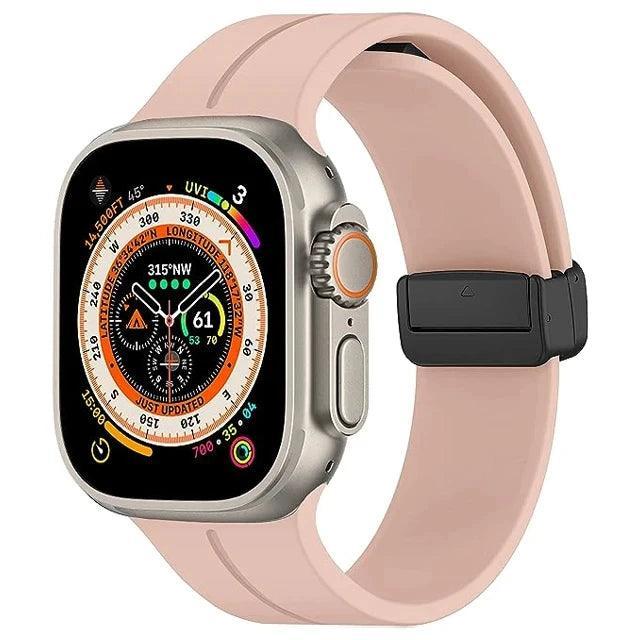 Plain Magnetic Strap for Apple Watch Series