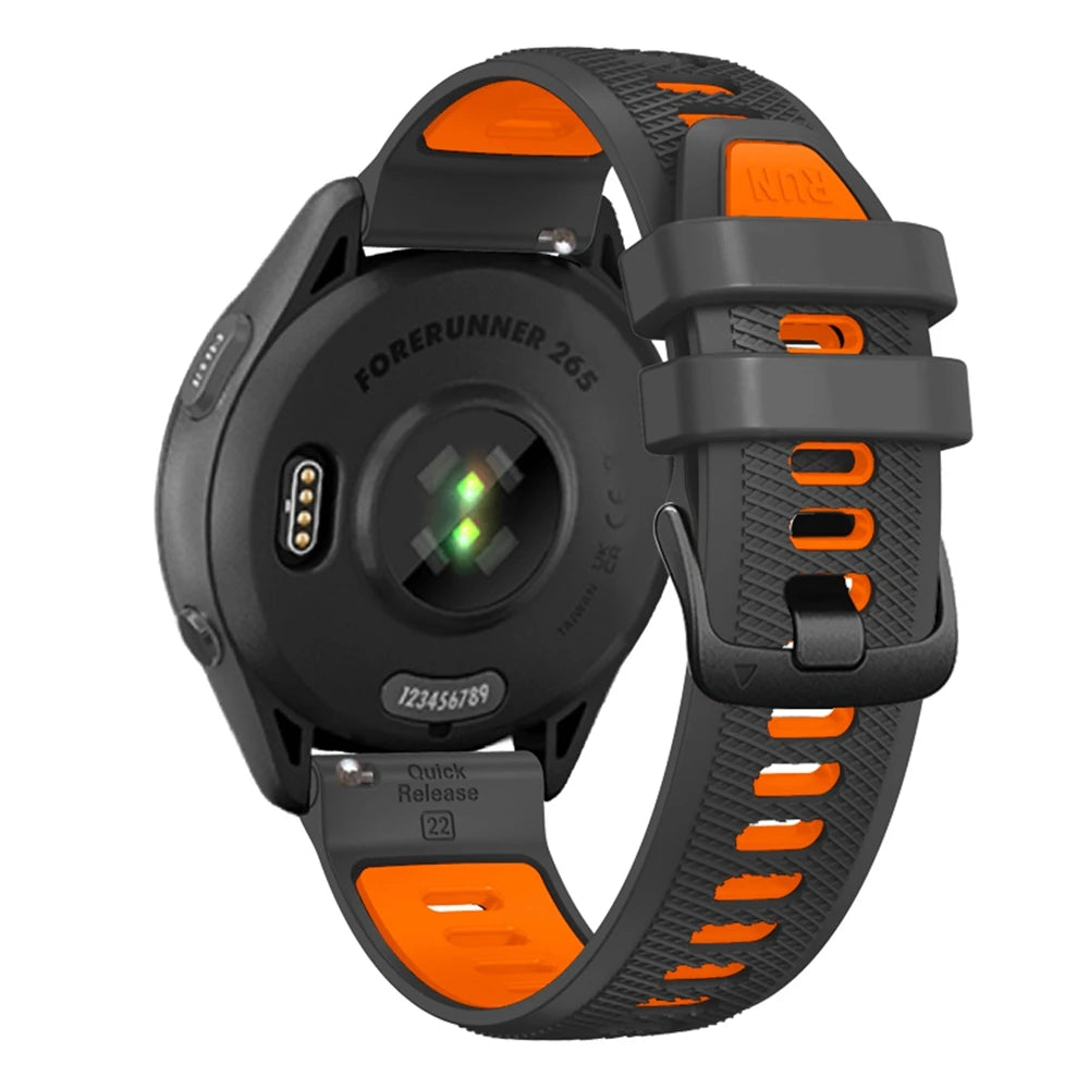 Universal Sport Silicone Strap for Garmin Forerunner, Vivoactive & Venu