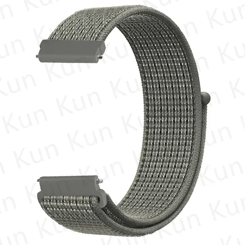 Nylon Loop Sport Bracelet for Samsung Galaxy Watch & Huawei GT