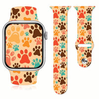 Thumbnail for Paw Print Strap for Apple Watch - watchband.direct