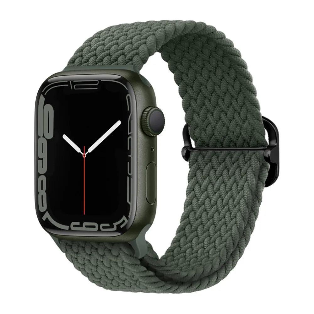 Braided Adjustable Solo Loop for Apple Watch