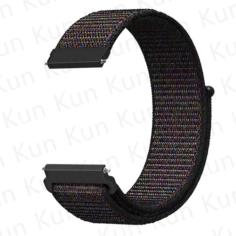 Nylon Loop Sport Bracelet for Samsung Galaxy Watch & Huawei GT