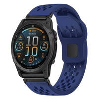 Thumbnail for QuickFit Silicone Sport Strap for Garmin Fenix, Tactix & Forerunner