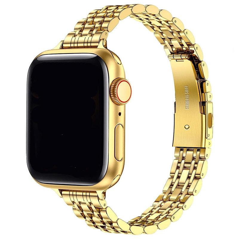 Slim Presidents Strap For Apple Watch - watchband.direct