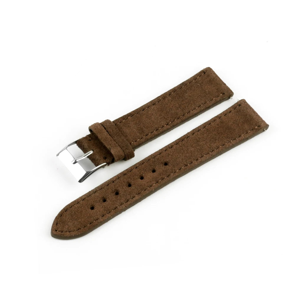 Vintage Suede Leather Watch Strap