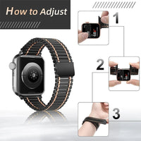 Thumbnail for Metal Magnetic Strap for Apple Watch - watchband.direct