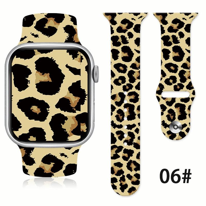Animal Fur Printed Silicone Band for Apple Watch - watchband.direct
