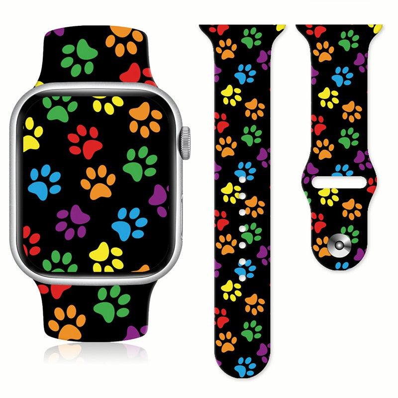 Paw Print Strap for Apple Watch - watchband.direct