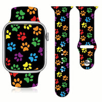 Thumbnail for Paw Print Strap for Apple Watch - watchband.direct