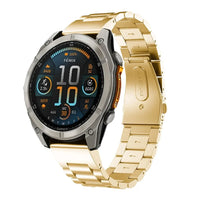 Thumbnail for Quick-Release Stainless Steel Bracelet for Garmin Fenix & Tactix