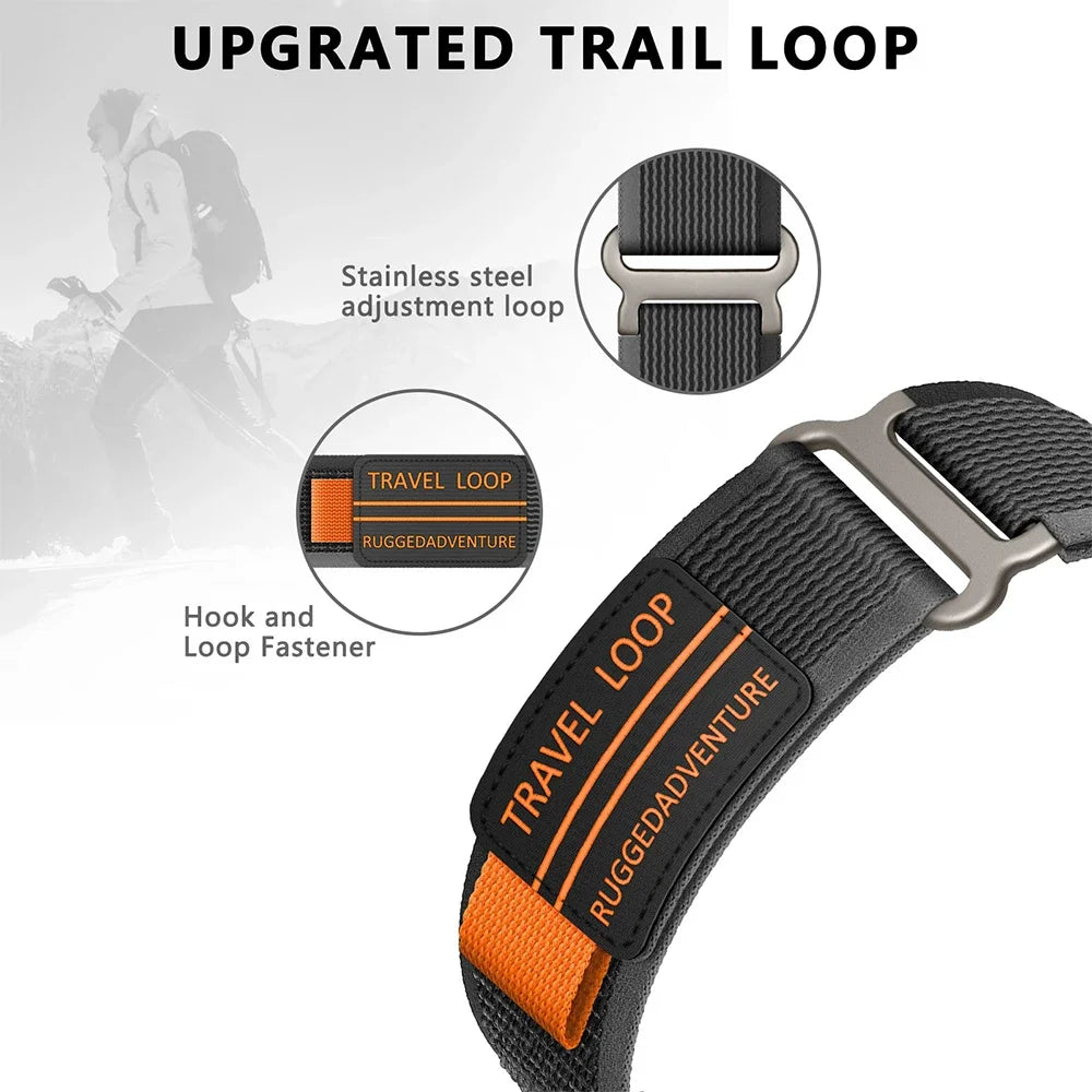 Sport Nylon Strap for Huawei Watch Fit 3 & Fit 4 Pro