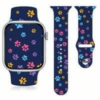 Thumbnail for Paw Print Strap for Apple Watch - watchband.direct