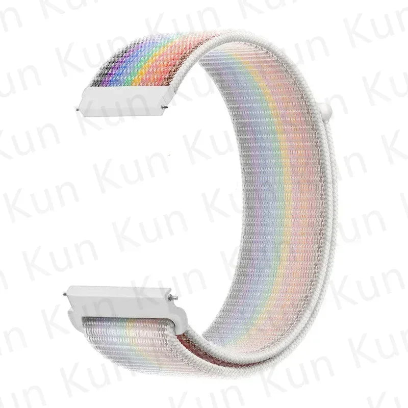 Nylon Loop Sport Bracelet for Samsung Galaxy Watch & Huawei GT