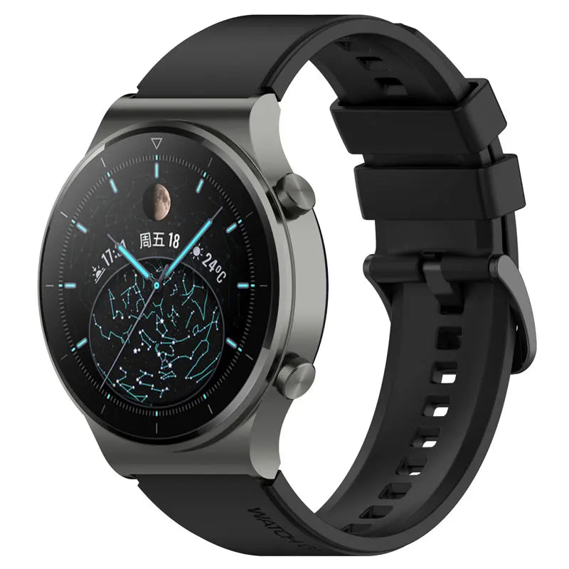 Official-Style Silicone Strap for Huawei Watch GT & Watch 4