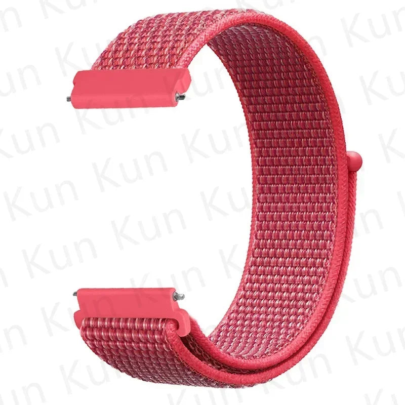 Nylon Loop Sport Bracelet for Samsung Galaxy Watch & Huawei GT