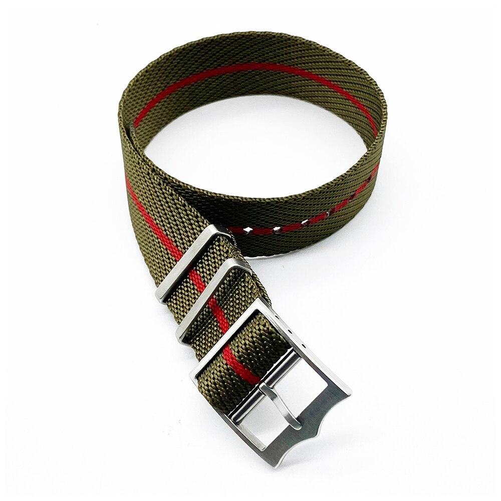 Premium Military Nylon Watchbands with Waved Buckle - watchband.direct