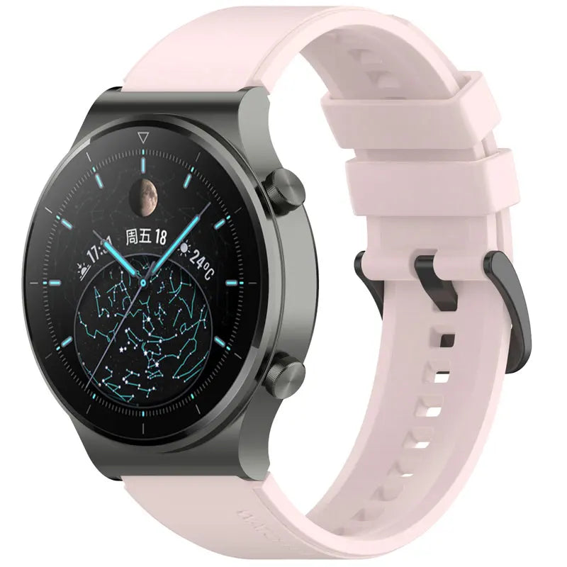 Official-Style Silicone Strap for Huawei Watch GT & Watch 4