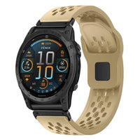 Thumbnail for QuickFit Silicone Sport Strap for Garmin Fenix, Tactix & Forerunner
