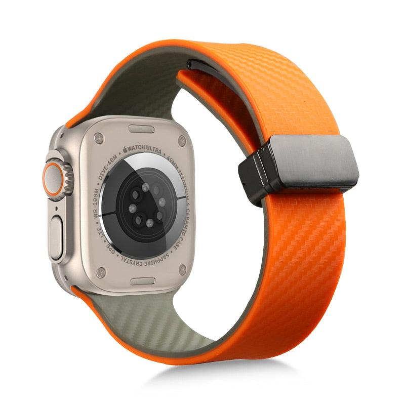 Carbon Fiber Magnetic Strap for Apple Watch - watchband.direct