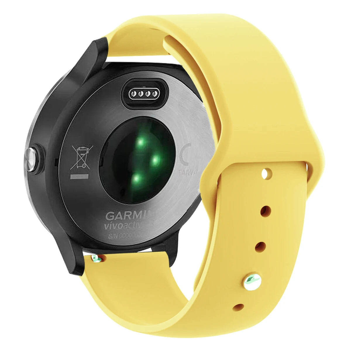 Silicone Sport Strap for Garmin Vivoactive, Venu & Forerunner