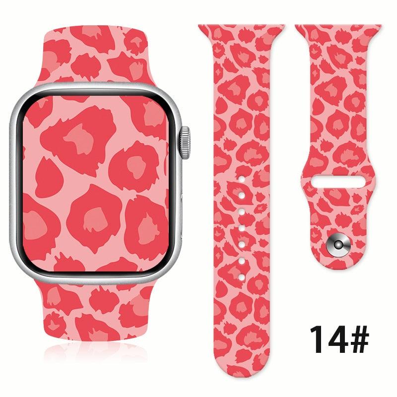 Animal Fur Printed Silicone Band for Apple Watch - watchband.direct