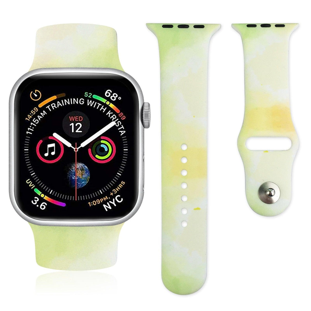 Watercolor Printed Strap for Apple Watch - watchband.direct