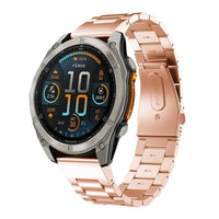 Thumbnail for Quick-Release Stainless Steel Bracelet for Garmin Fenix & Tactix