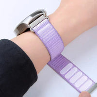 Thumbnail for Velcro Nylon Sport Strap for Samsung Galaxy Watch & Huawei GT