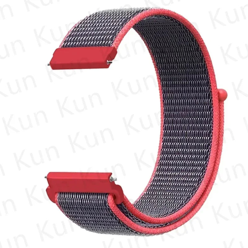 Nylon Loop Sport Bracelet for Samsung Galaxy Watch & Huawei GT