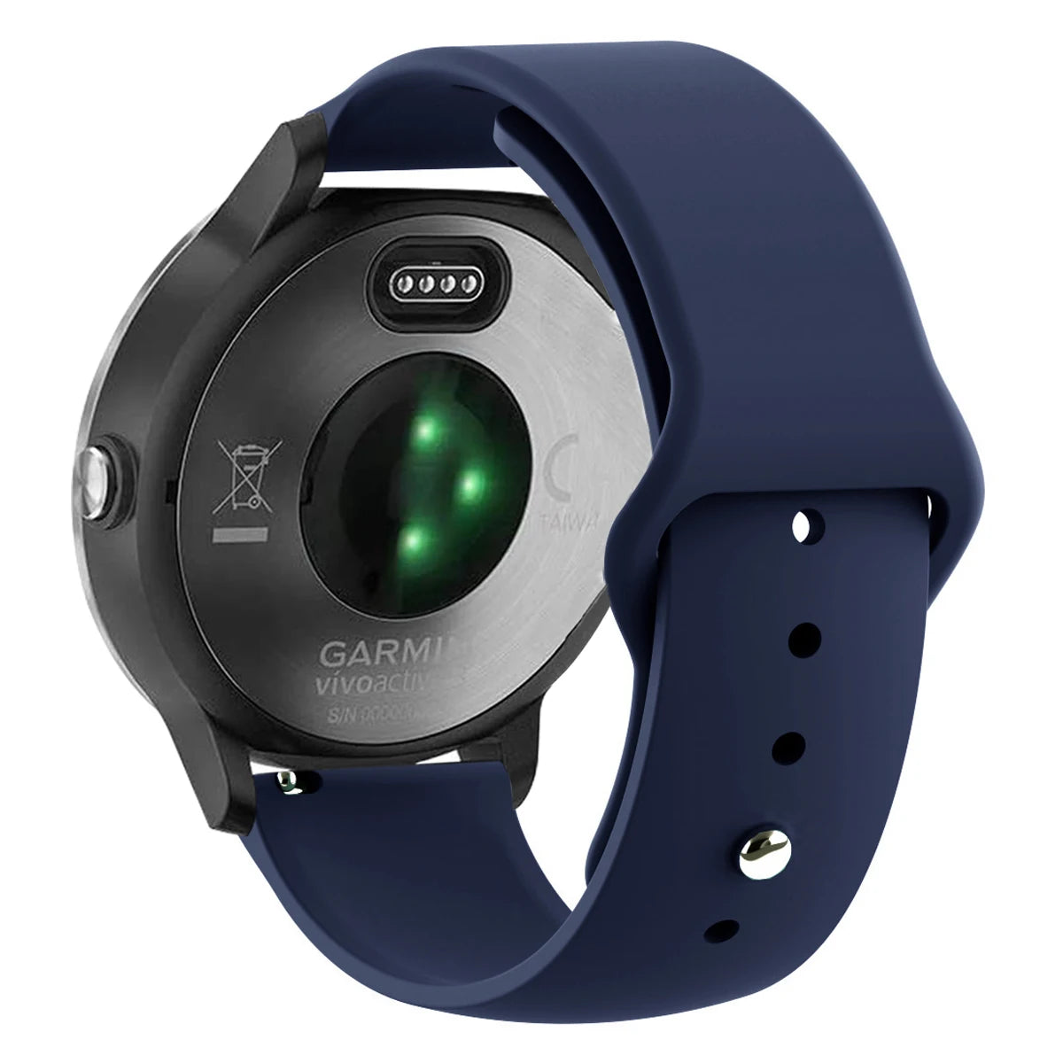Silicone Sport Strap for Garmin Vivoactive, Venu & Forerunner