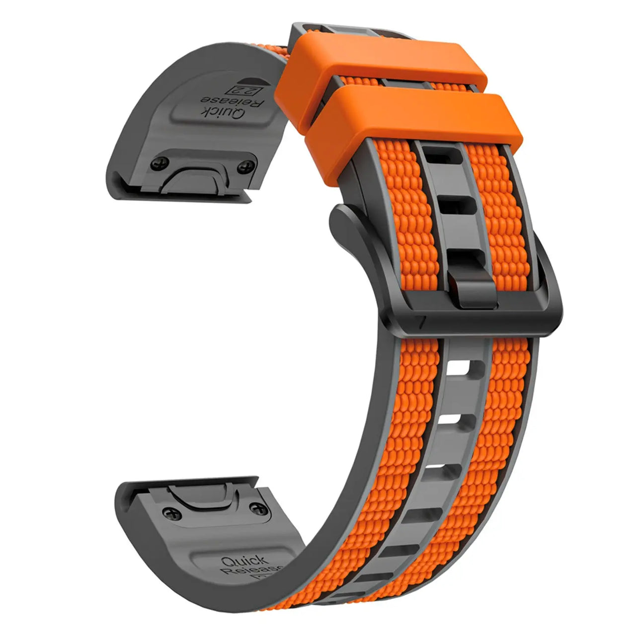 QuickFit Breathable Silicone Strap for Garmin Fenix, Venu & Tactix