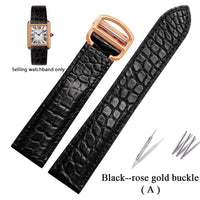 Thumbnail for Alligator Leather Watch Band for Cartier - watchband.direct