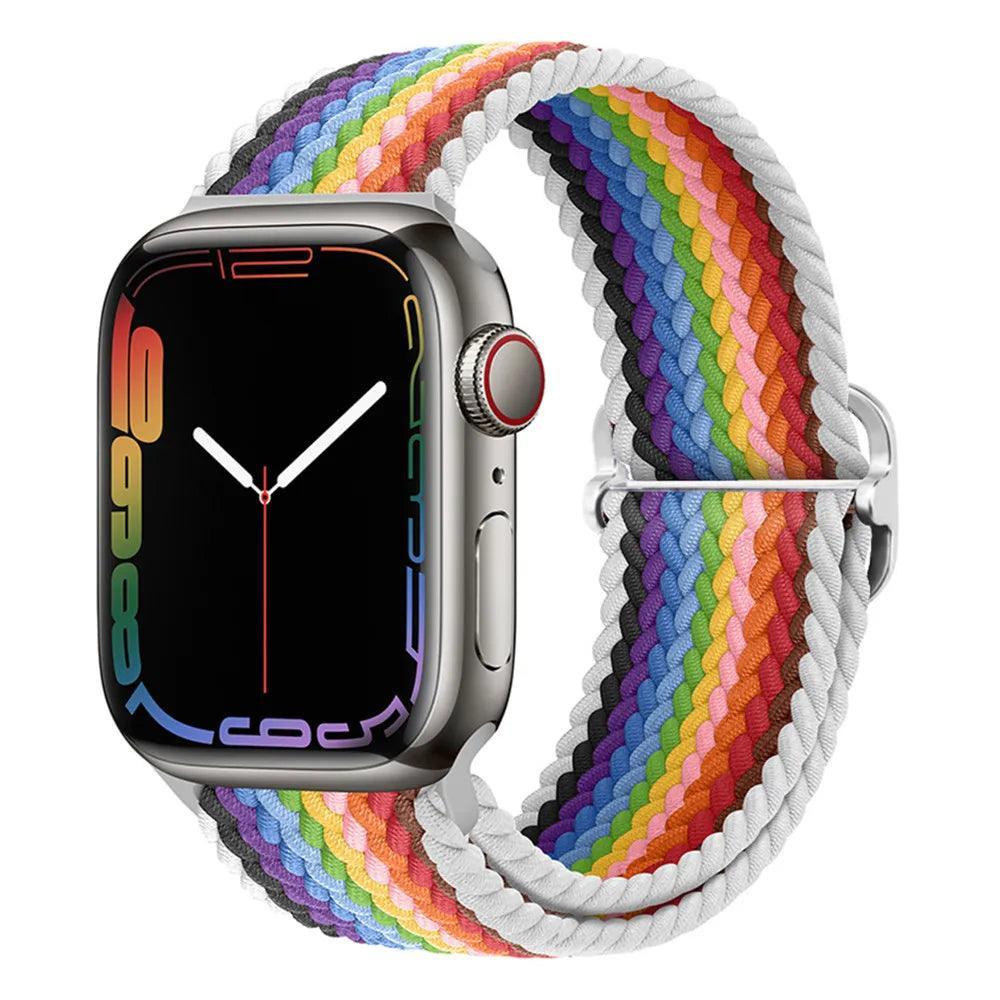 Braided Adjustable Solo Loop for Apple Watch