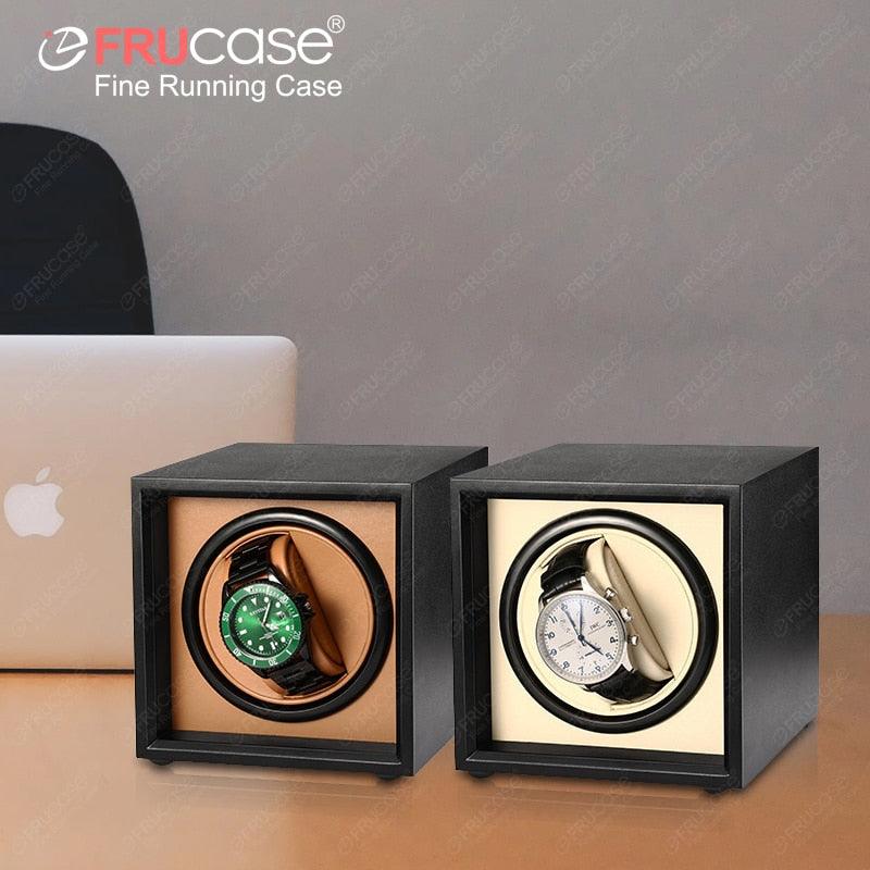 Mini Single Slot Wodden Watch Winder for Automatic Watches - watchband.direct